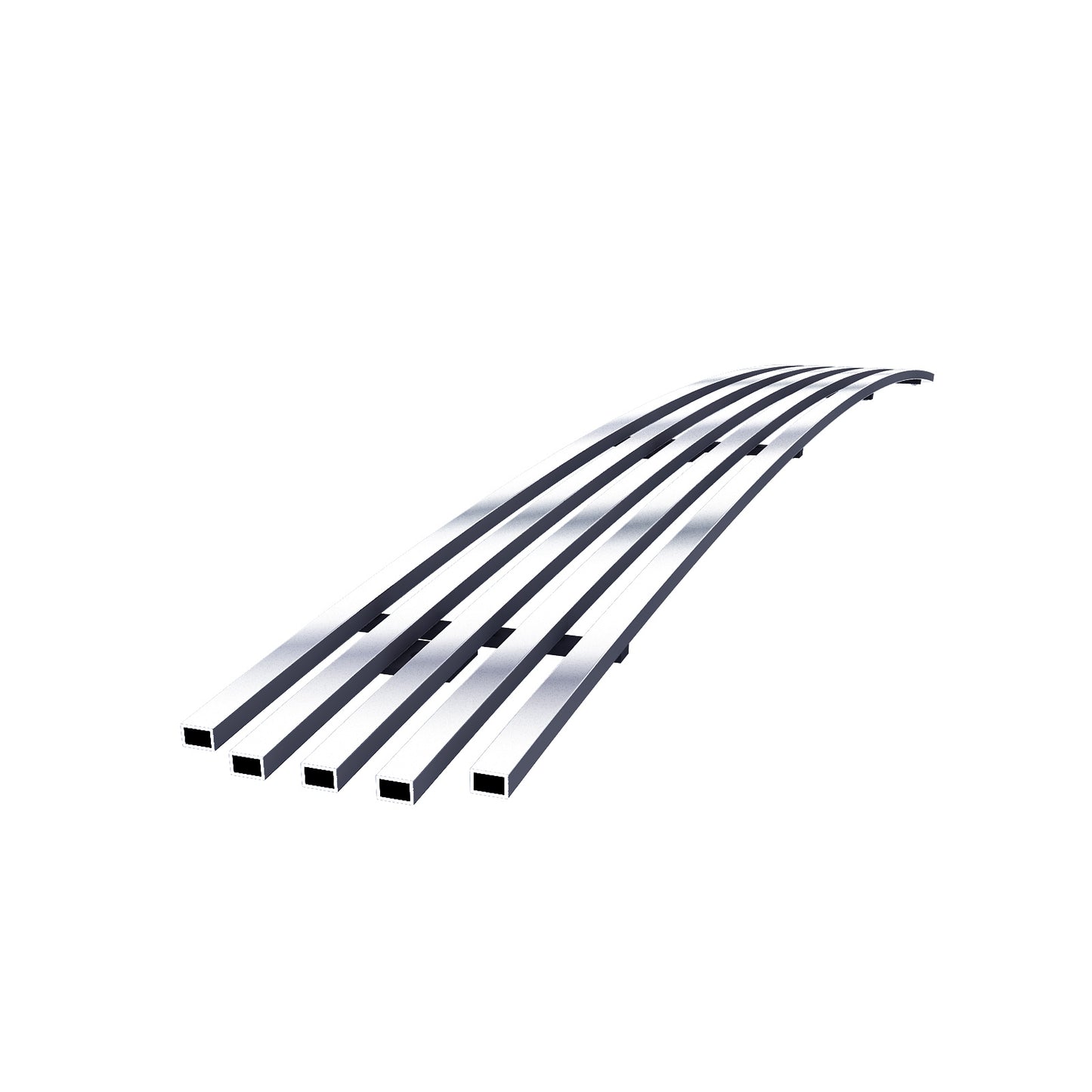 APS GR08HGA16S Lower Bumper Stainless Steel Billet Grille Fits 2005-2008 Honda Ridgeline