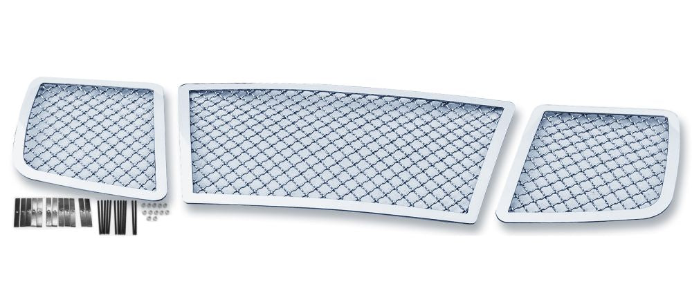 APS GR14GED22S Main Upper Mesh Grille Fits 2004-2007 Nissan Armada
