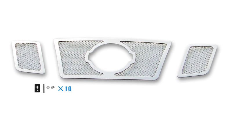 APS GR14GFF41T Main Upper Mesh Grille Fits 2009-2021 Nissan Frontier