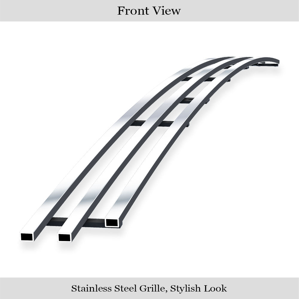 APS GR20FEI88S Lower Bumper Stainless Steel Billet Grille Fits 2014-2021 Toyota Tundra
