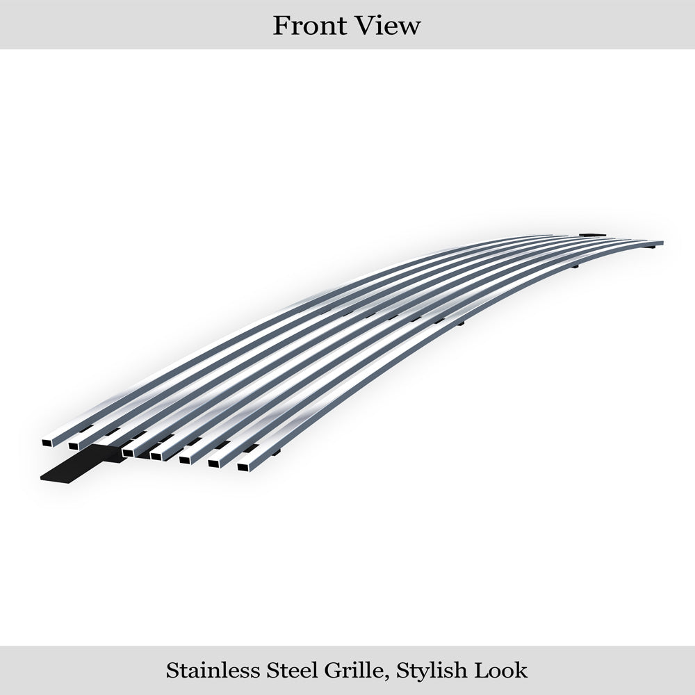 APS GR20HEA21S Lower Bumper Stainless Steel Billet Grille Fits 1992-1994 Toyota Pickup