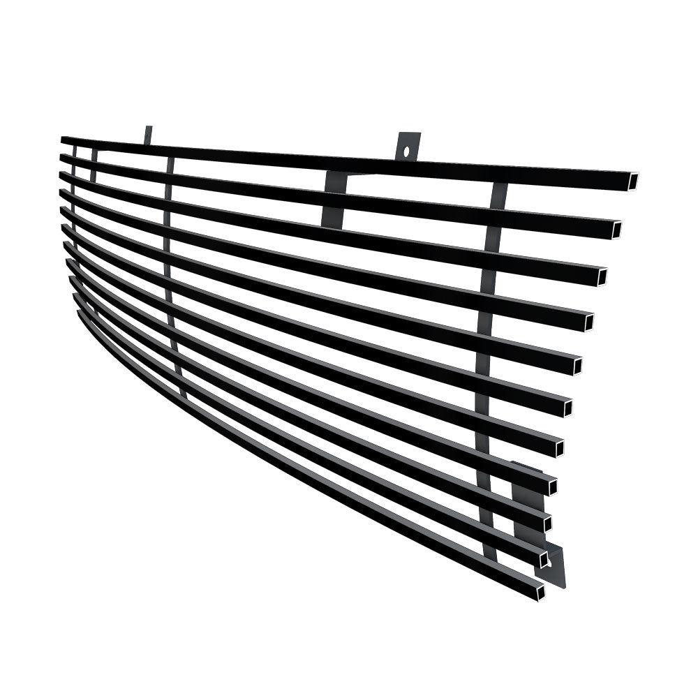 APS GR20HED63J Main Upper Black Stainless Steel Billet Grille Fits 1997-1997 Toyota Tacoma