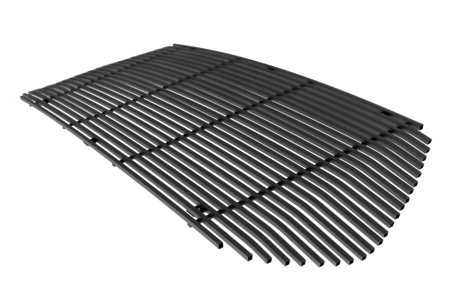 APS GR20HFC58J Main Upper Black Stainless Steel Billet Grille Fits 2016-2017 Toyota Tacoma