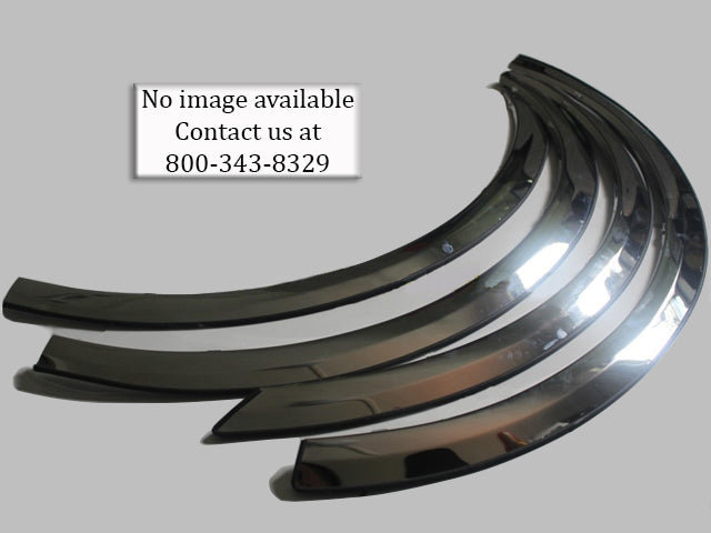 WC37250 Molded Stainless Steel Wheel Well Fender Trim Molding 6 Pc
