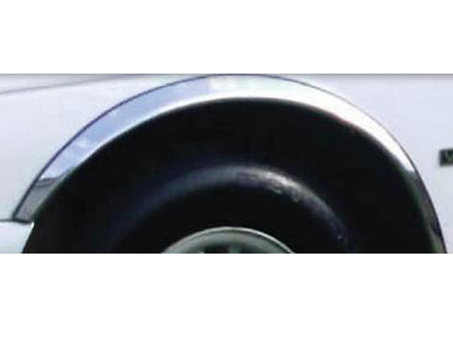 WZ34670 Molded Stainless Steel Wheel Well Fender Trim Molding 4 Pc