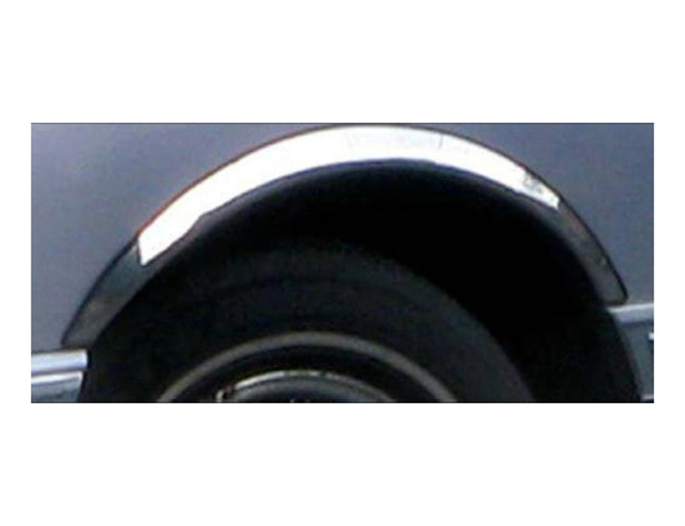 WZ36680 Molded Stainless Steel Wheel Well Fender Trim Molding 4 Pc
