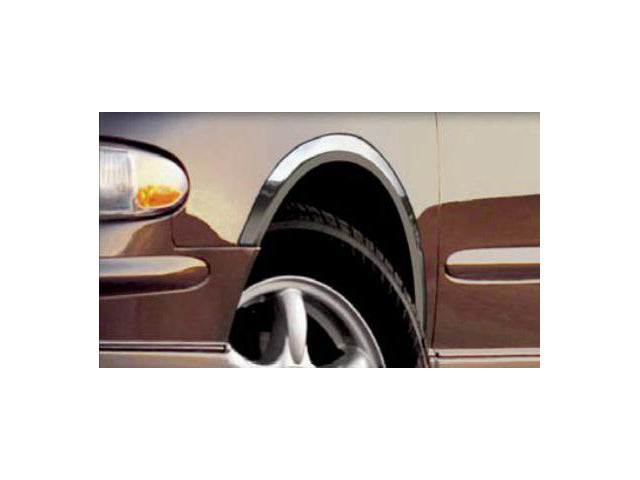 WZ38575 Molded Stainless Steel Wheel Well Fender Trim Molding 4 Pc
