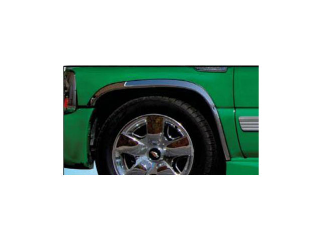 WZ40195 Molded Stainless Steel Wheel Well Fender Trim Molding 4 Pc