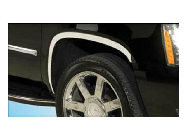 WZ47256 Molded Stainless Steel Wheel Well Fender Trim Molding 4 Pc