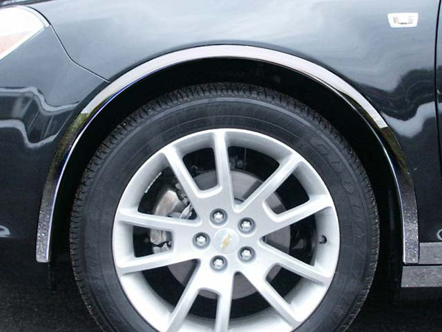 WZ48105 Molded Stainless Steel Wheel Well Fender Trim Molding 4 Pc