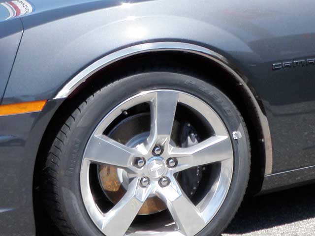 WZ50100 Molded Stainless Steel Wheel Well Fender Trim Molding 4 Pc
