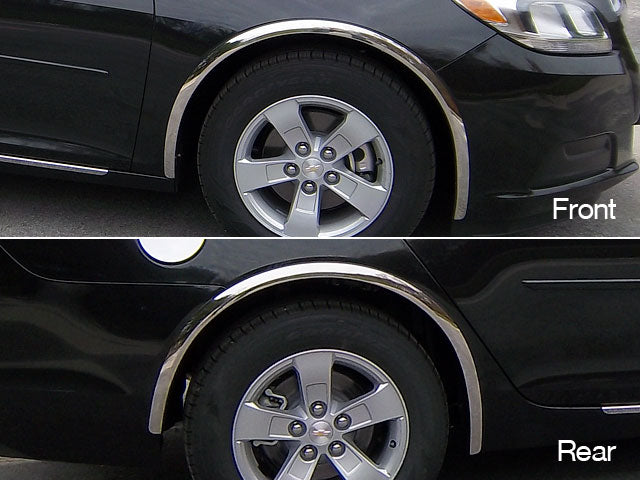 WZ53105 Molded Stainless Steel Wheel Well Fender Trim Molding 4 Pc