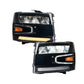 2007-2013 Chevrolet Silverado LED Reflector Headlights (pair)