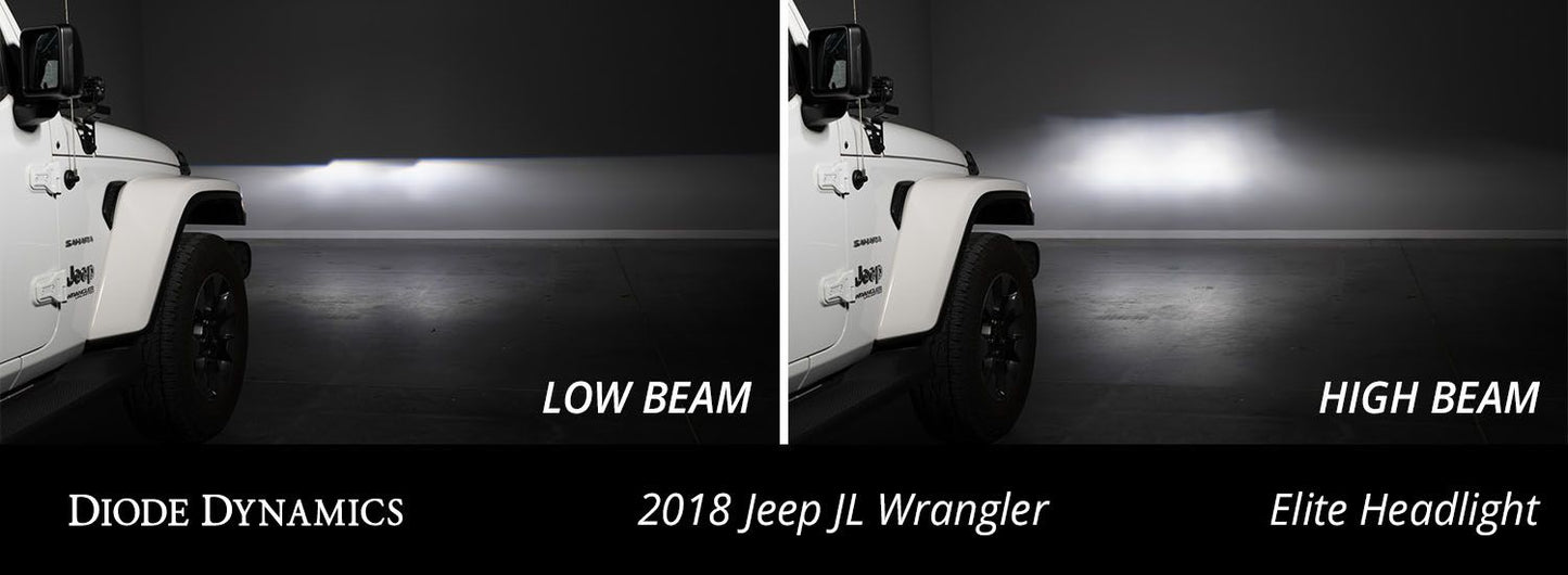 2018-2023 Jeep JL Wrangler Elite LED Headlights