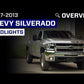 2007-2013 Chevrolet Silverado LED Reflector Headlights (pair)