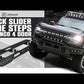 ZROADZ Z745421 Black Mild Steel TrailX.R1 Sliders Fits 2021-2024 Ford Bronco 2Dr.