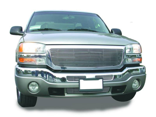 T-REX Grilles 20200 Polished Aluminum Horizontal Grille Fits 2007-2007 GMC Sierra 1500 Classic Sierra 2500 Classic Sierra 3500 Classic