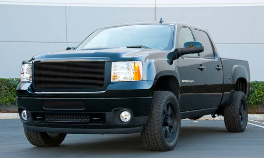 T-REX Grilles 20205B Black Aluminum Horizontal Grille Fits 2007-2013 GMC Sierra 1500