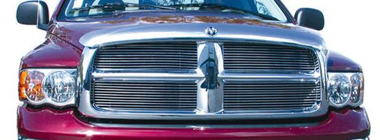 T-REX Grilles 20460 Polished Aluminum Horizontal Grille Fits 2002-2005 Dodge Ram 1500 Ram 2500 Ram 3500