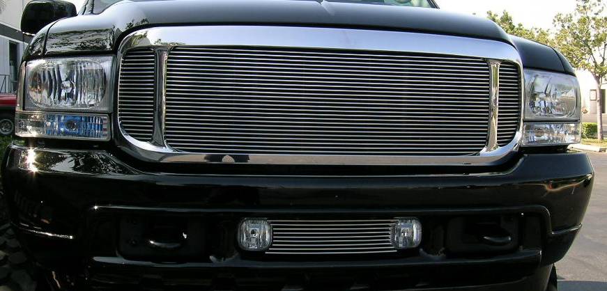 T-REX Grilles 20570 Polished Aluminum Horizontal Grille Fits 2000-2004 Ford Excursion