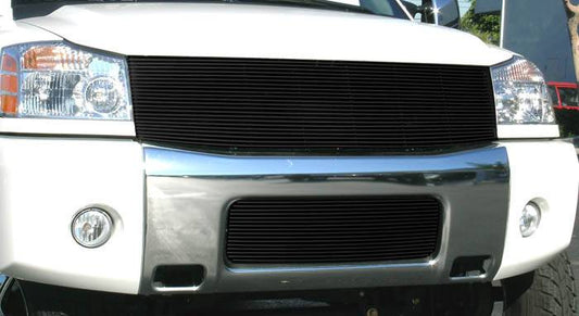 T-REX Grilles 20780B Black Aluminum Horizontal Grille Fits 2004-2007 Nissan Armada