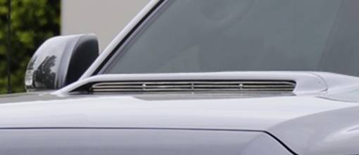 T-REX Grilles 20939 Polished Aluminum Horizontal Hood Scoop Fits 2012-2015 Toyota Tacoma