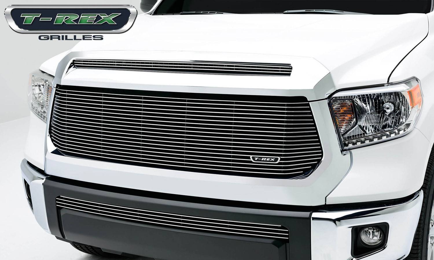 T-REX Grilles 20965 Polished Aluminum Horizontal Grille Fits 2014-2017 Toyota Tundra
