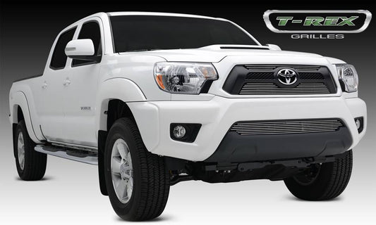 T-REX Grilles 21938 Polished Aluminum Horizontal Grille Fits 2012-2015 Toyota Tacoma