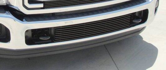 T-REX Grilles 25546B Black Aluminum Horizontal Bumper Grille Fits 2011-2016 Ford F-250 F-350 F-450 F-550