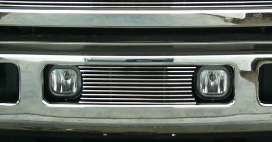 T-REX Grilles 25562 Polished Aluminum Horizontal Bumper Grille Fits 2005-2007 Ford Excursion
