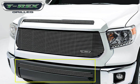 T-REX Grilles 25964 Polished Aluminum Horizontal Bumper Grille Fits 2018-2021 Toyota Tundra