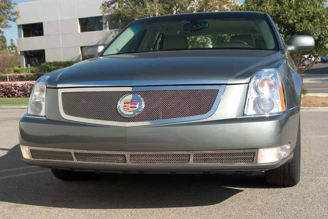 T-REX Grilles 54188 Polished Stainless Steel Small Mesh Grille Fits 2006-2011 Cadillac DTS