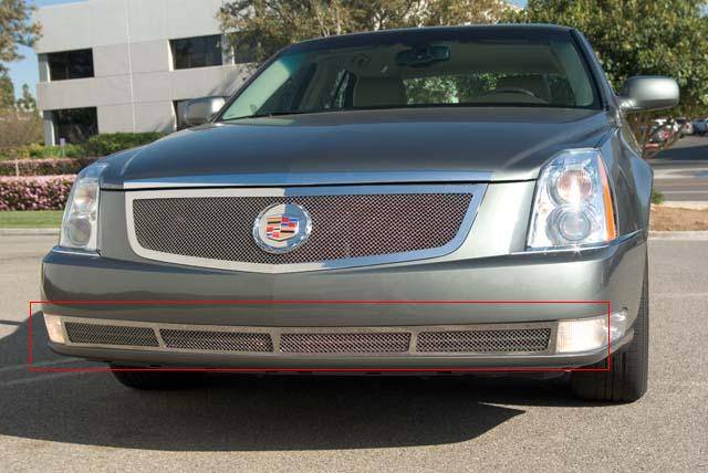 T-REX Grilles 55188 Polished Stainless Steel Small Mesh Bumper Grille Fits 2006-2011 Cadillac DTS