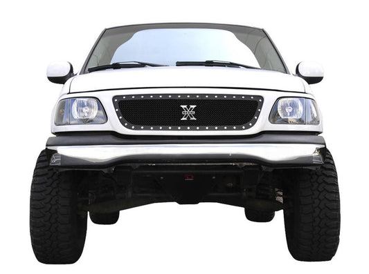 T-REX Grilles 6715801 Black Mild Steel Small Mesh Grille Fits 1999-2003 Ford F-150