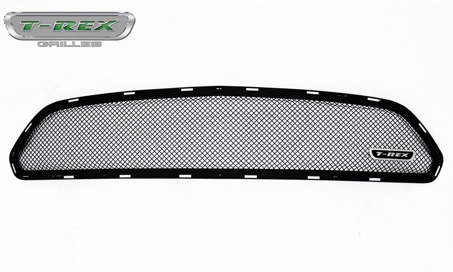 T-REX Grilles 51530 Black Mild Steel Small Mesh Grille Fits 2015-2017 Ford Mustang GT