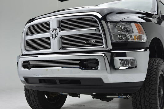 T-REX Grilles 25452 Polished Aluminum Horizontal Bumper Grille Fits 2013-2018 Ram 2500 3500