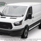 T-REX Grilles 6205751 Black Aluminum Horizontal Grille Fits 2016-2018 Ford Transit