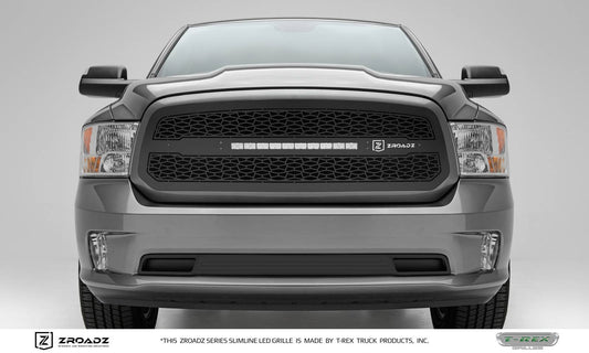 ZROADZ Z314581 Black Mild Steel Main Grille Fits 2013-2018 Ram 1500