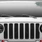 T-REX Grilles 46493 Black Mild Steel Small Mesh Grille Fits 2020-2023 Jeep Gladiator Overland Gladiator Rubicon