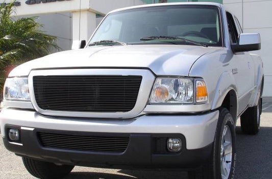 T-REX Grilles 20661B Black Aluminum Horizontal Grille Fits 2006-2012 Ford Ranger XLT Ranger FX4