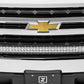 ZROADZ Z322282 Black Mild Steel Front Bumper Top LED Bracket Fits 2019 -2022 Chevrolet Silverado 1500 LTD