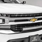 ZROADZ Z322282-KIT Black Mild Steel Front Bumper Top LED Kit Fits 2019 -2022 Chevrolet Silverado 1500 LTD