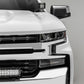 ZROADZ Z322282-KIT Black Mild Steel Front Bumper Top LED Kit Fits 2019 -2022 Chevrolet Silverado 1500 LTD