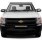 ZROADZ Z322051 Black Mild Steel Front Bumper Top LED Bracket Fits 2007-2013 Chevrolet Silverado 1500