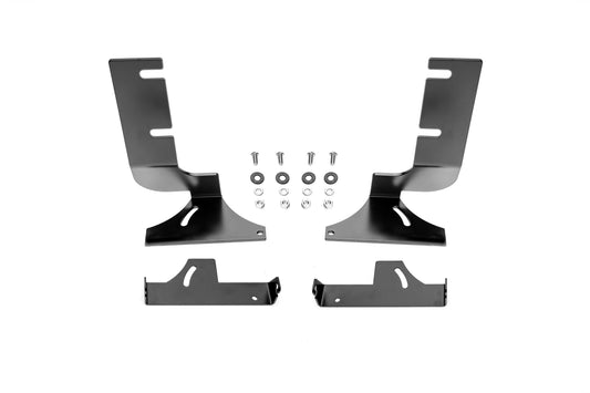 ZROADZ Z382282 Black Mild Steel Rear Bumper LED Bracket Fits 2019 -2022 Chevrolet Silverado 1500 LTD