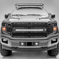 ZROADZ Z365711 Black Mild Steel Hood Hinge LED Bracket Fits 2018-2023 Ford F-150
