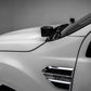 ZROADZ Z365761 Black Mild Steel Hood Hinge LED Bracket Fits 2015-2018 Ford Ranger T6