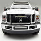 ZROADZ Z325632 Black Mild Steel Front Bumper Center LED Bracket Fits 2008-2010 Ford F-250 F-350 F-450 F-550
