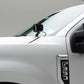 ZROADZ Z365471-KIT2 Black Mild Steel Hood Hinge LED Kit Fits 2017-2022 Ford F-250 F-350 F-450 F-550
