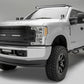 ZROADZ Z365471-KIT2 Black Mild Steel Hood Hinge LED Kit Fits 2017-2022 Ford F-250 F-350 F-450 F-550